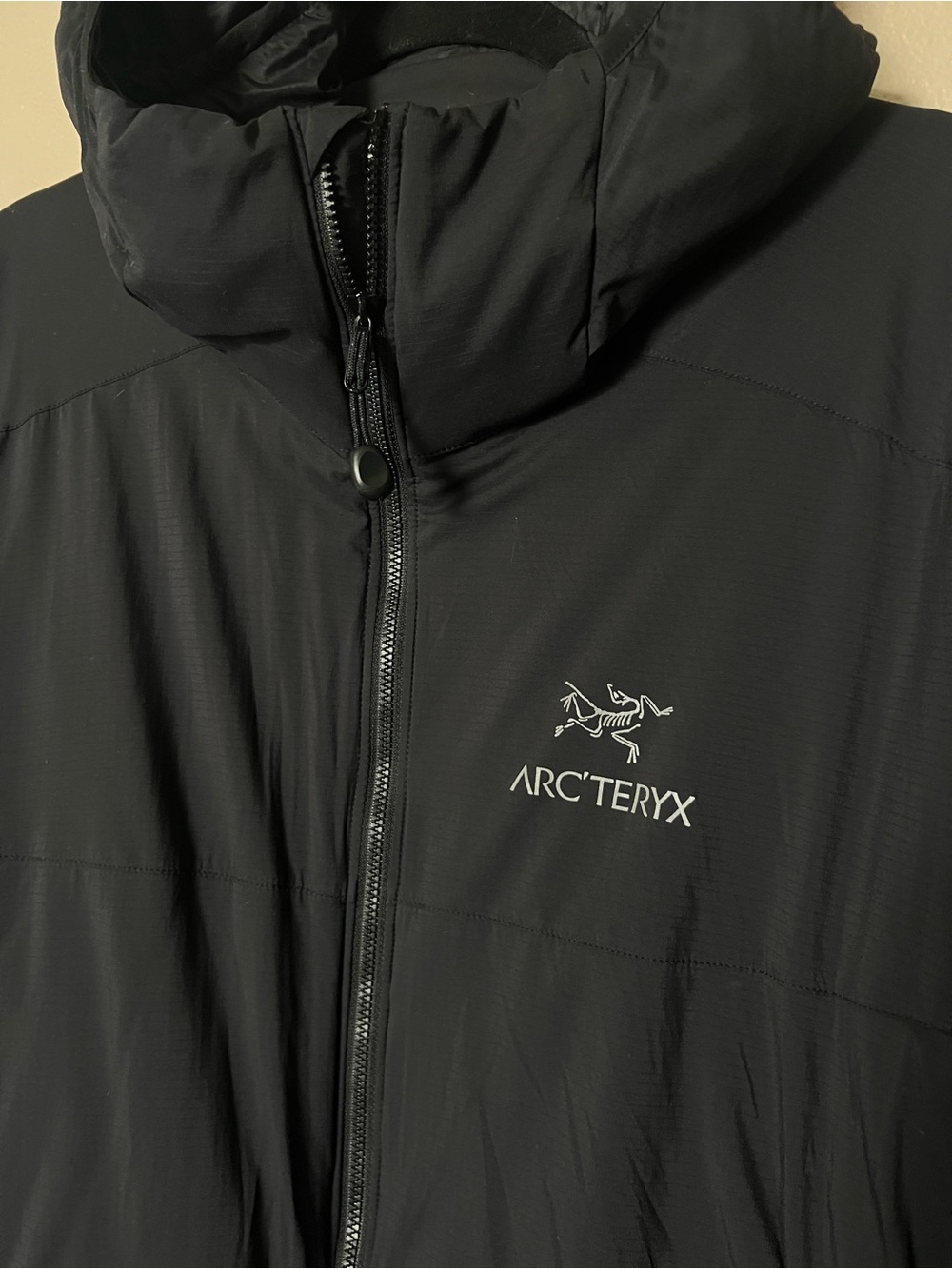 ARCTERYX Mens Atom AR Hoody Jacket Size XLarge black vgc - Picture 6 of 15